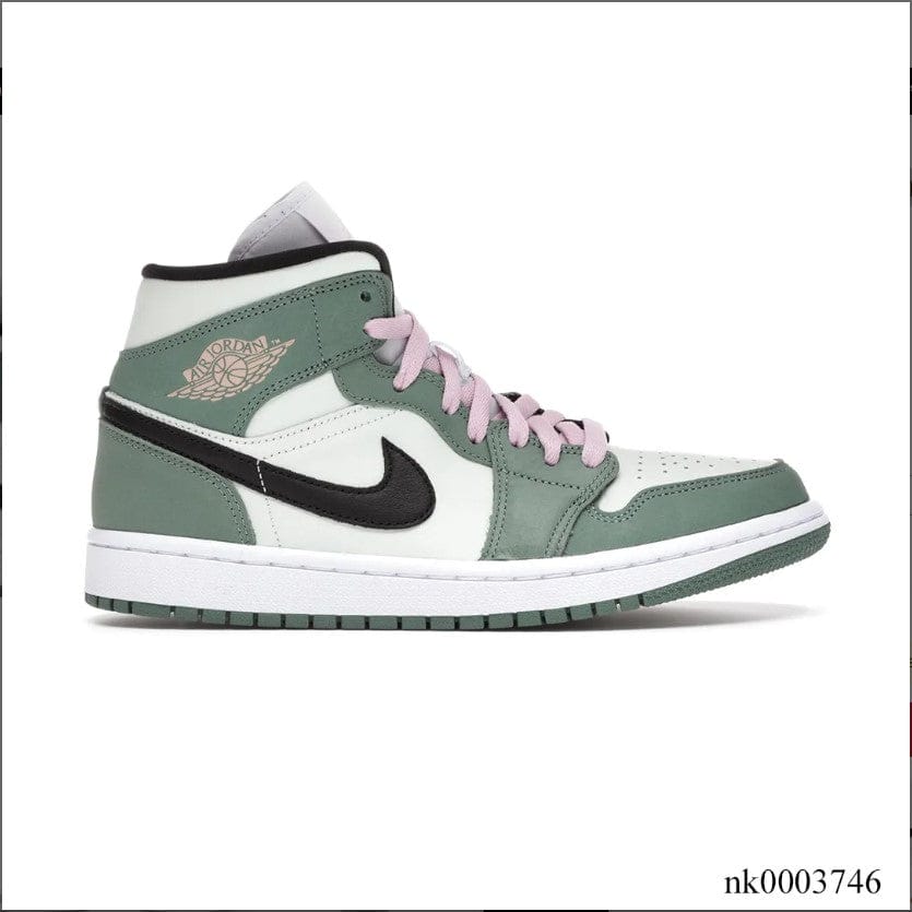 Air Jordan 1 Mid Dutch Green Shoes Sneakers - Image 5
