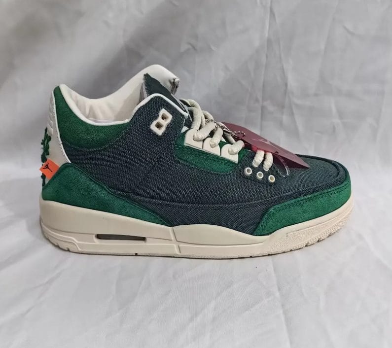 Air Jordan 3 Retro SP x Nina Chanel Abney Bicoastal Shoes Sneakers - Image 4