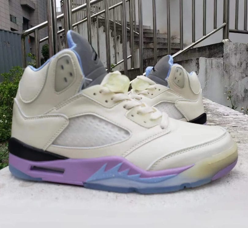 DJ Khaled x AJ 5 Sail Shoes Sneakers - Image 3