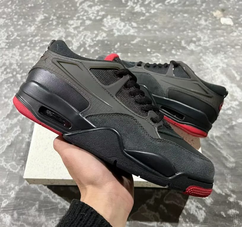 Air Jordan 4 RM Bred Shoes Sneakers - Image 5