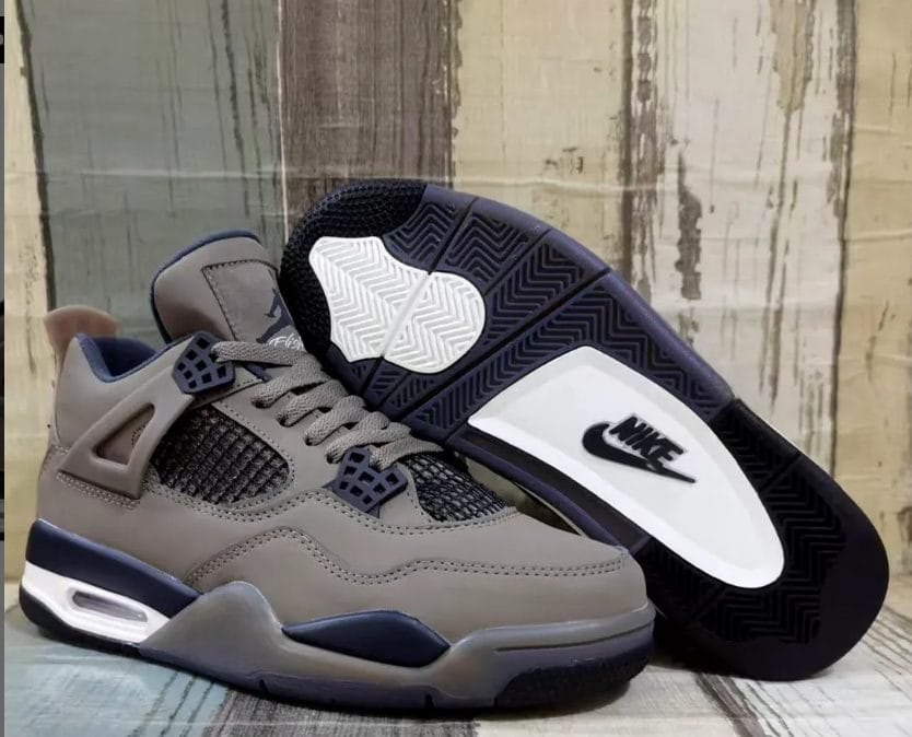 Air Jordan 4 Retro Cave Stone Shoes Sneakers - Image 4