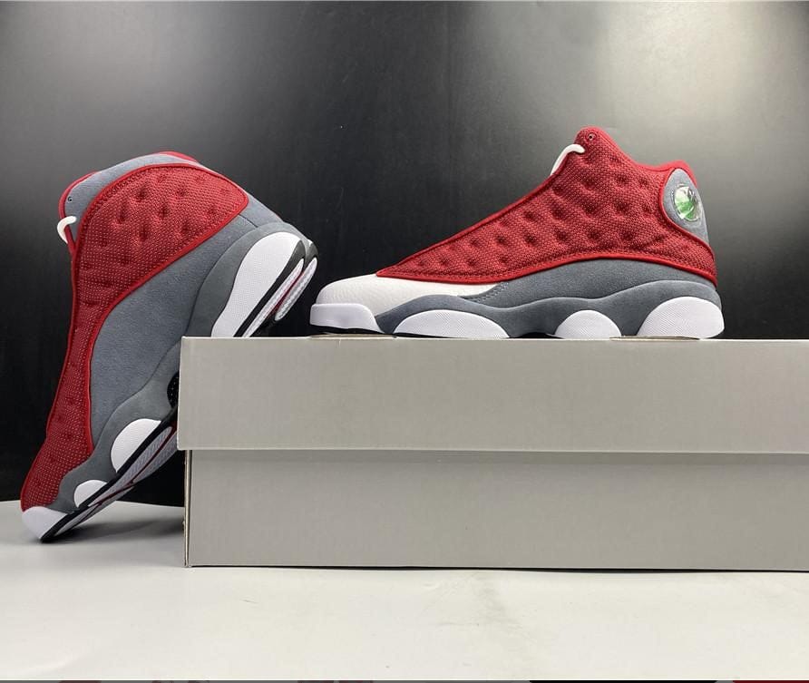 Air Jordan 13 Retro Gym Red Flint Grey Shoes Sneakers - Image 8