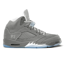 Air Jordan 5 Wolf Grey Shoes Sneakers