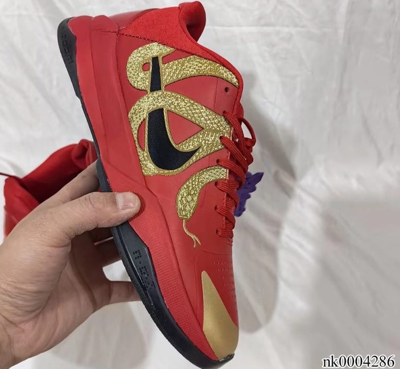 Kobe 5 Year of the Mamba (University Red) Shoes Sneakers - Image 5