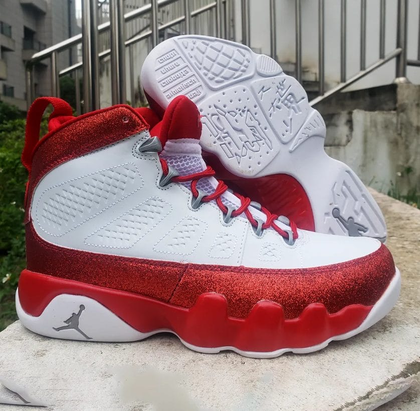 Air Jordan 9 Ruby Shoes Sneakers - Image 4