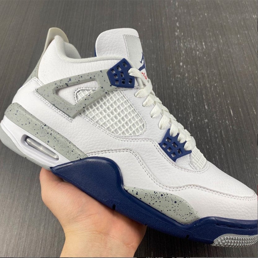 Air Jordan 4 Midnight Navy Shoes Sneakers - Image 3