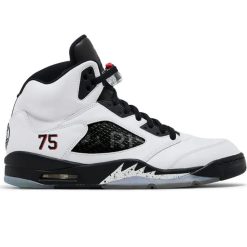Air Jordan 5 Paris Saint Germain F&F White Shoes Sneakers