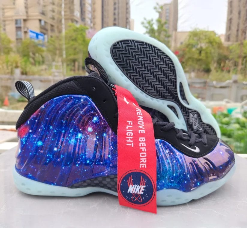 Air Foamposite One Galaxy Shoes Sneakers - Image 4