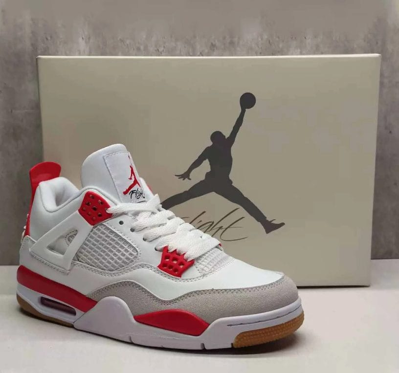 Air Jordan 4 SB Varsity Red Shoes Sneakers - Image 5