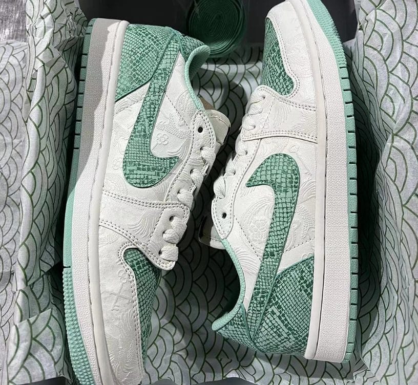 Air Jordan 1 Low OG Year of the Snake Shoes Sneakers - Image 6