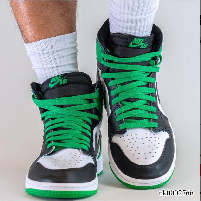 Air Jordan 1 Lucky Green Shoes Sneakers - Image 5