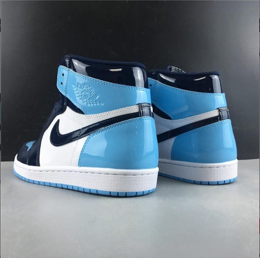 Air Jordan 1 Retro High UNC Patent (W) Shoes Sneakers - Image 3