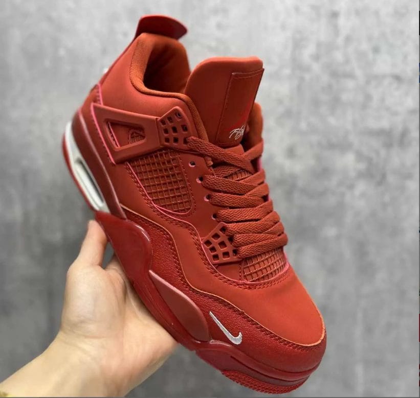 Nigel Sylvester x Air Jordan 4 Brick by Brick Shoes Sneakers - Image 2