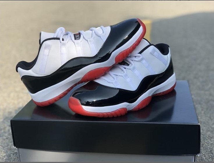 Air Jordan 11 Retro Low Concord Bred Shoes Sneakers - Image 4