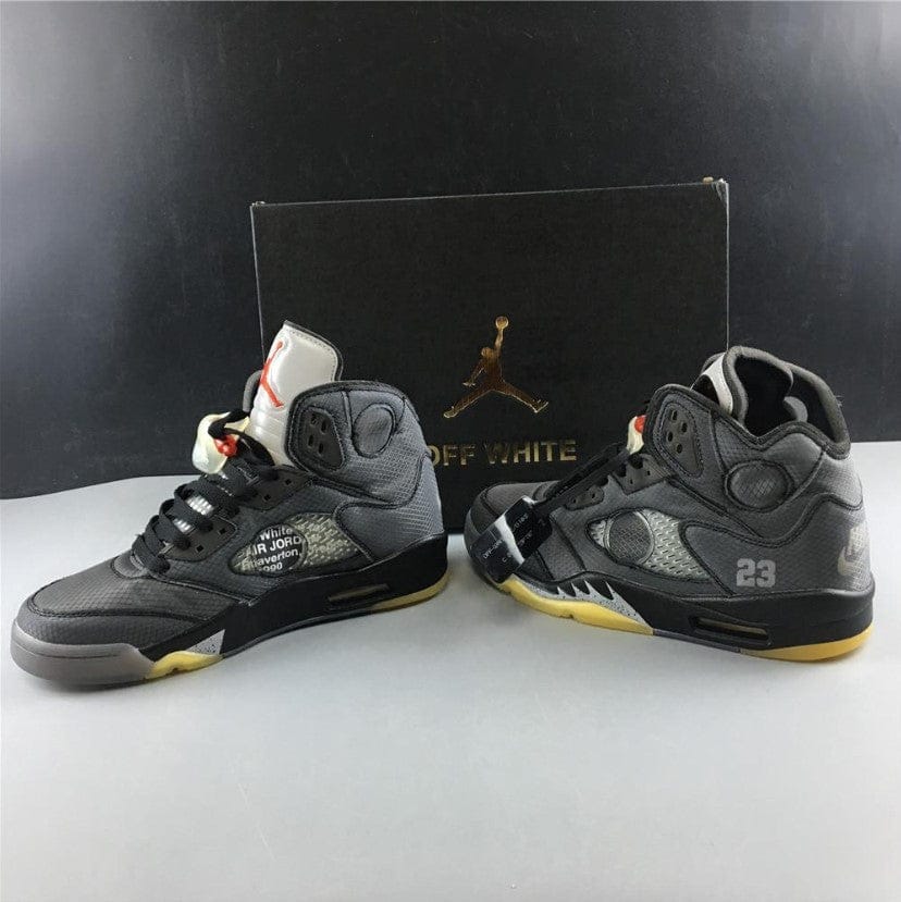 Air Jordan 5 Retro OW Black Shoes Sneakers - Image 5