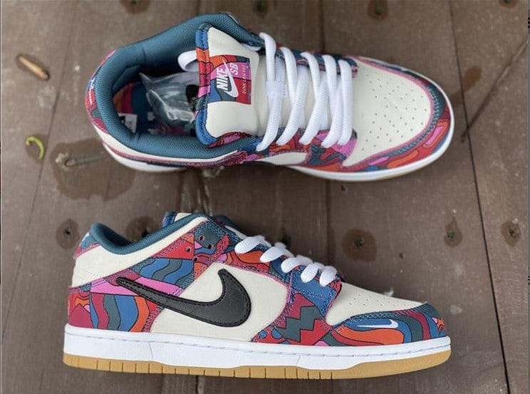 Parra x SB Dunk Low Shoes Sneakers - Image 4