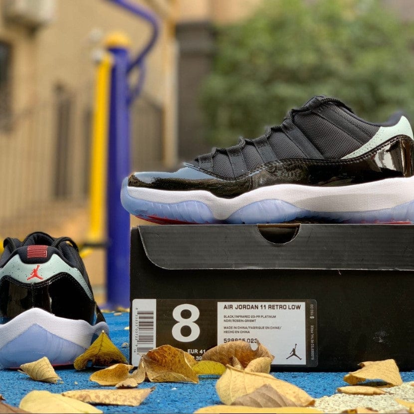Air Jordan 11 Retro Low Infrared Shoes Sneakers - Image 6