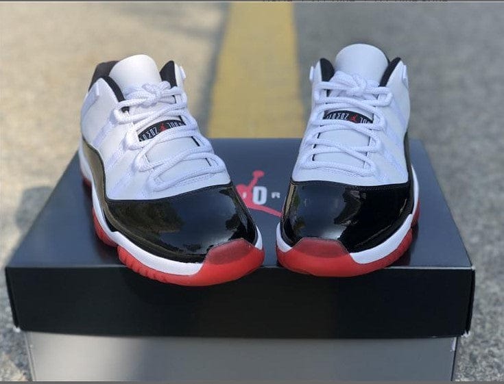 Air Jordan 11 Retro Low Concord Bred Shoes Sneakers - Image 5