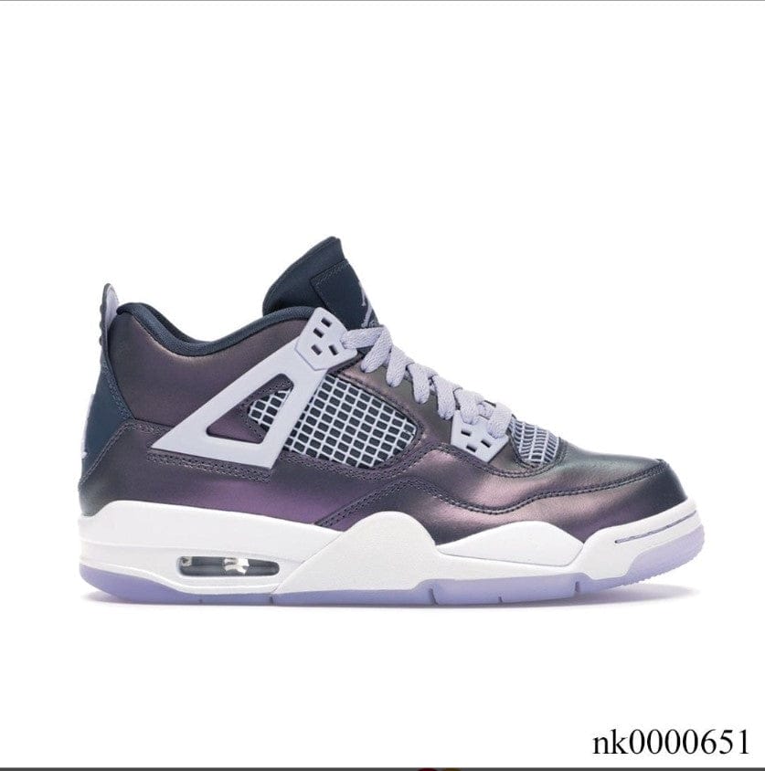 Air Jordan 4 Retro Monsoon Blue (GS) Shoes Sneakers - Image 11