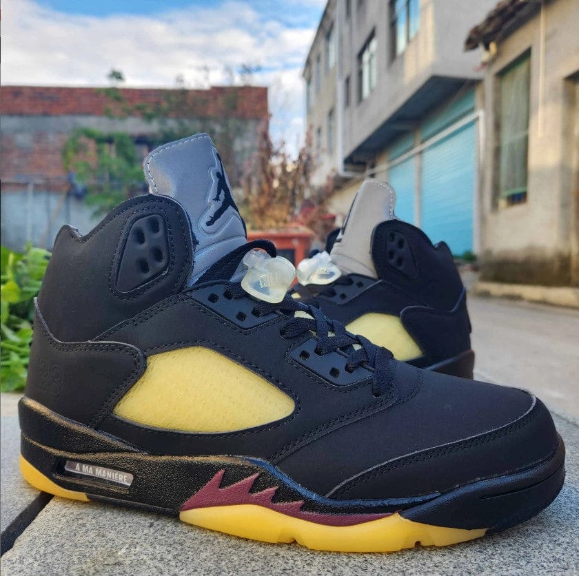 A Ma Maniére x AJ 5 BlackBurgundy Crush - Image 8