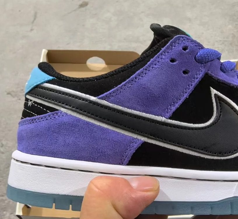 Hayley Wilson x SB Dunk Low Court Purple Shoes Sneakers - Image 5