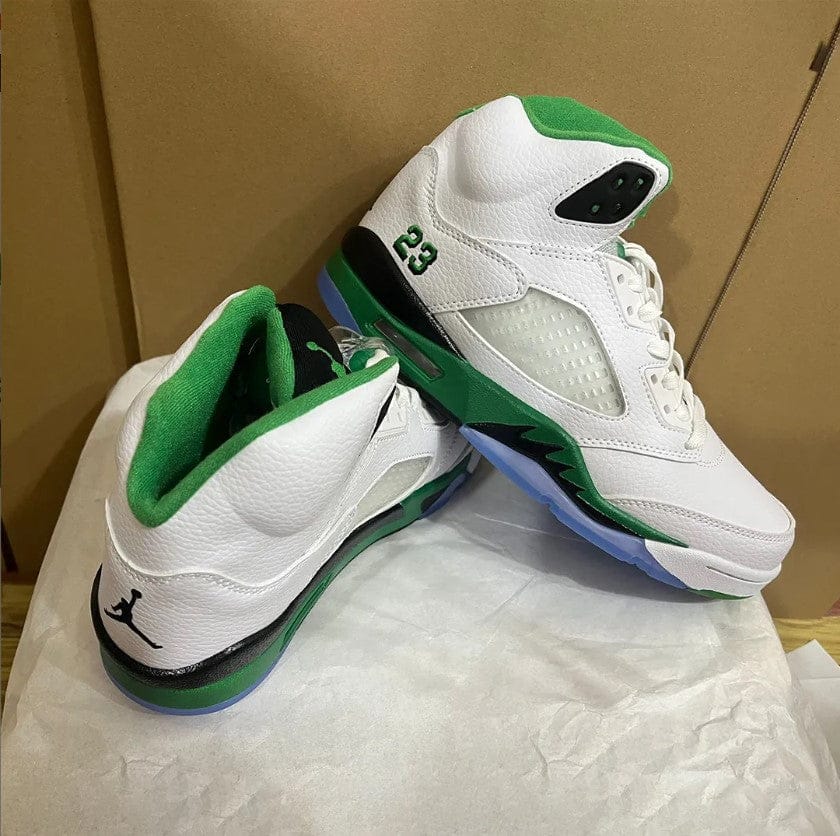 Air Jordan 5 Lucky Green Shoes Sneakers - Image 7