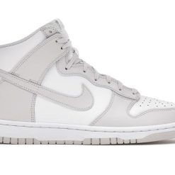 Alternative view of Dunk High Retro White Vast Grey (2021) Shoes Sneakers
