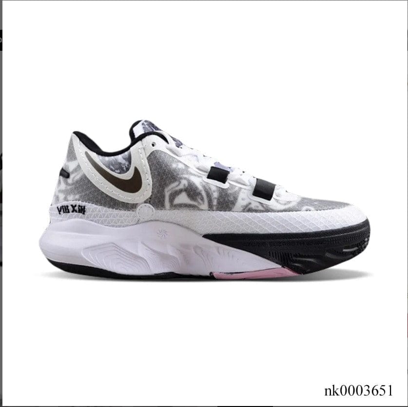 Alternative view of Kyrie 9 White Black Grey Shoes Sneakers