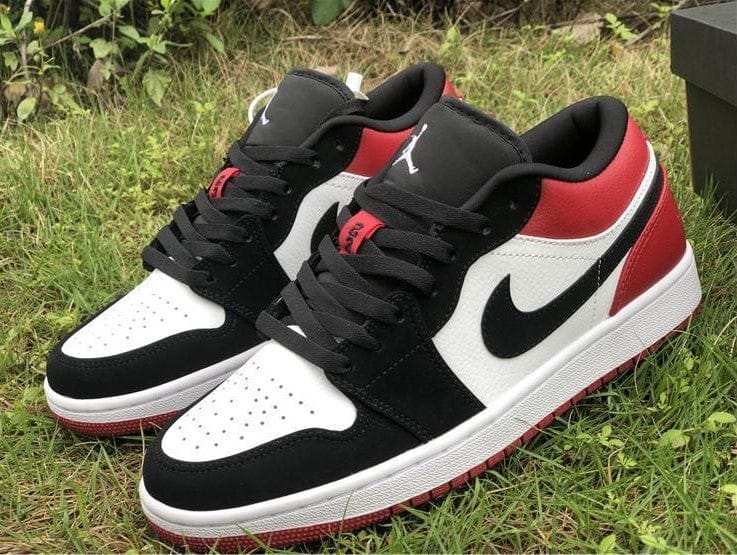 Air Jordan 1 Low Black Toe Shoes Sneakers - Image 2