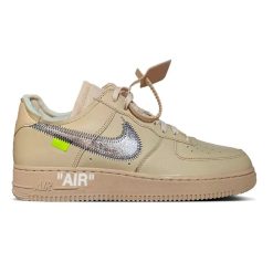 OW x AF 1 Low Sesame Shoes Sneakers