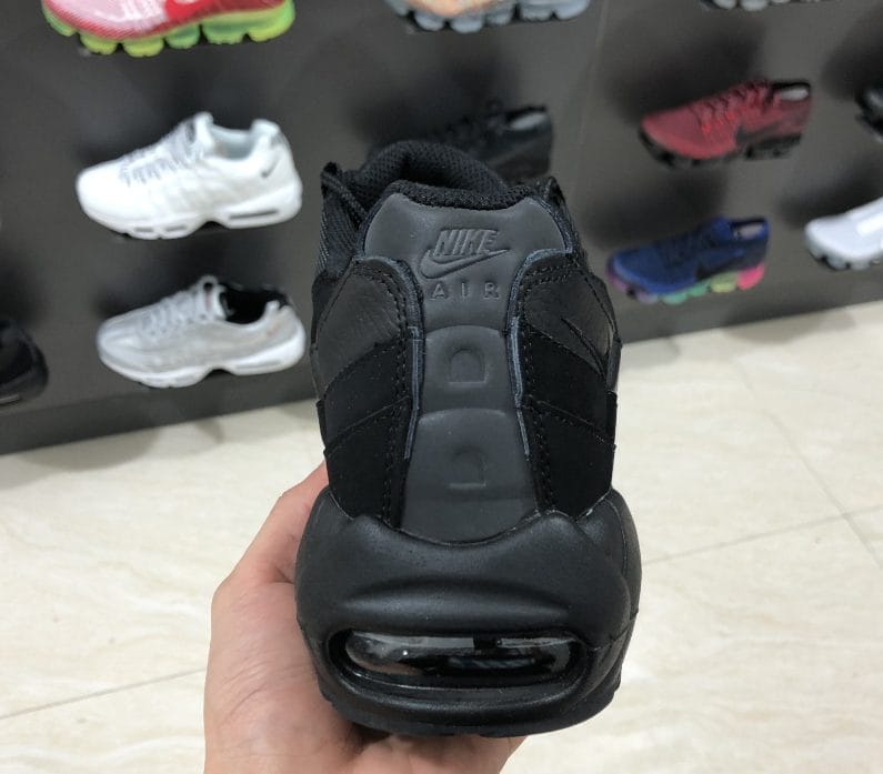 AM 95 Triple Black Shoes Sneakers - Image 4