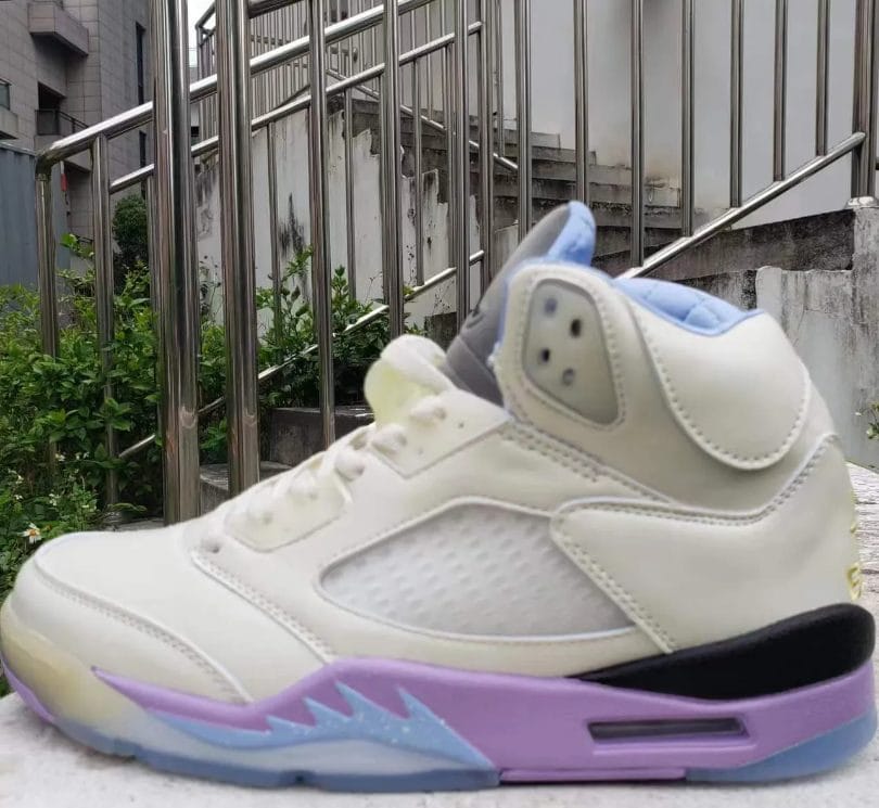 DJ Khaled x AJ 5 Sail Shoes Sneakers - Image 4