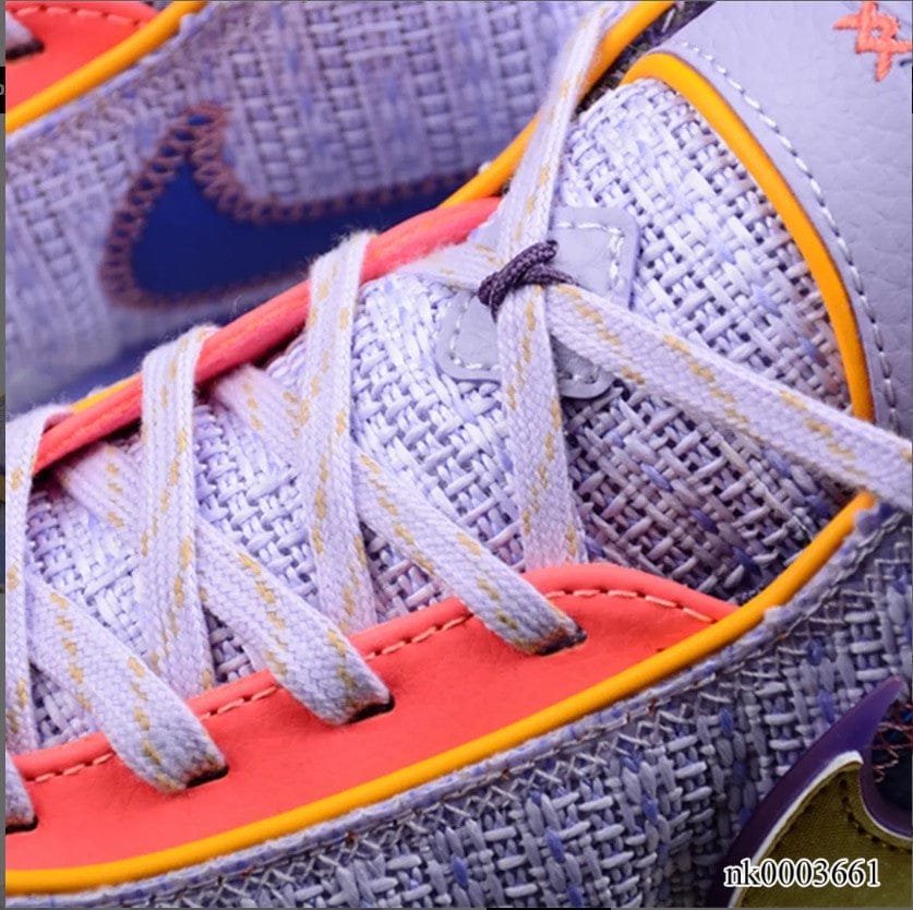 LeBron 20 EP Purple And Gold Shoes Sneakers - Image 9