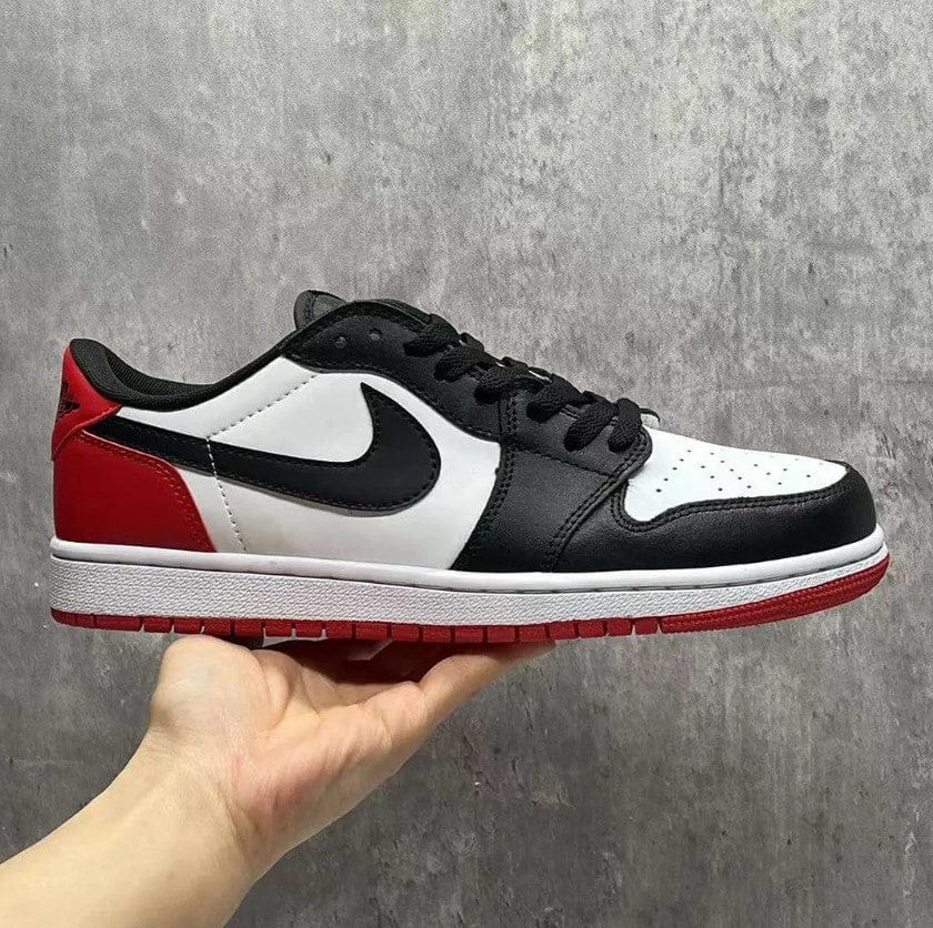 Air Jordan 1 Low OG Black Toe Shoes Sneakers - Image 9