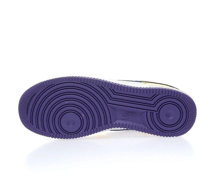 Kobe Bryant x AF 1 Low White Purple Yellow Shoes Sneaker - Image 5