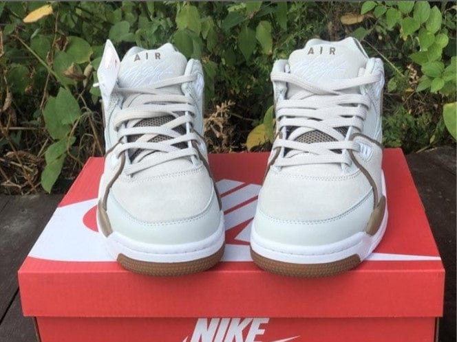 Air Flight 89 Beige Shoes Sneakers - Image 8