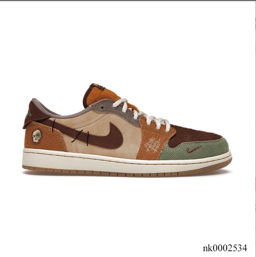 Zion Williamson x Air Jordan 1 Low OG Voodoo Shoes Sneakers - Image 8