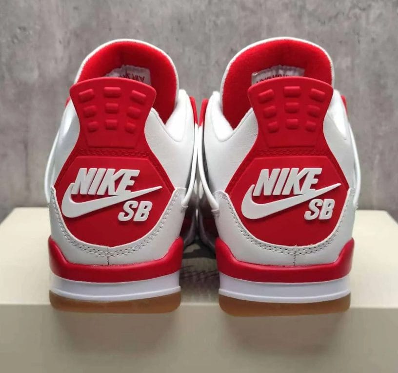 Air Jordan 4 SB Varsity Red Shoes Sneakers - Image 7