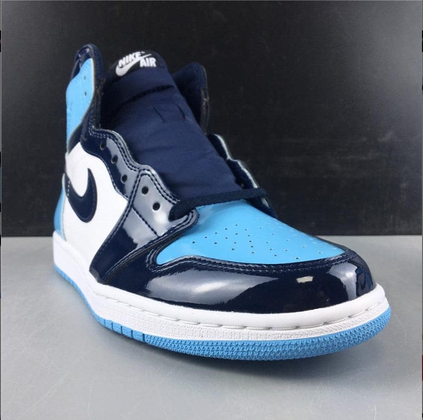 Air Jordan 1 Retro High UNC Patent (W) Shoes Sneakers - Image 5