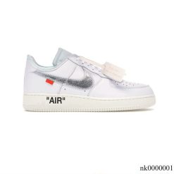 Air Jordan 1 Low Virgil Abloh OFF-WHITE (AF100) Shoes Sneakers
