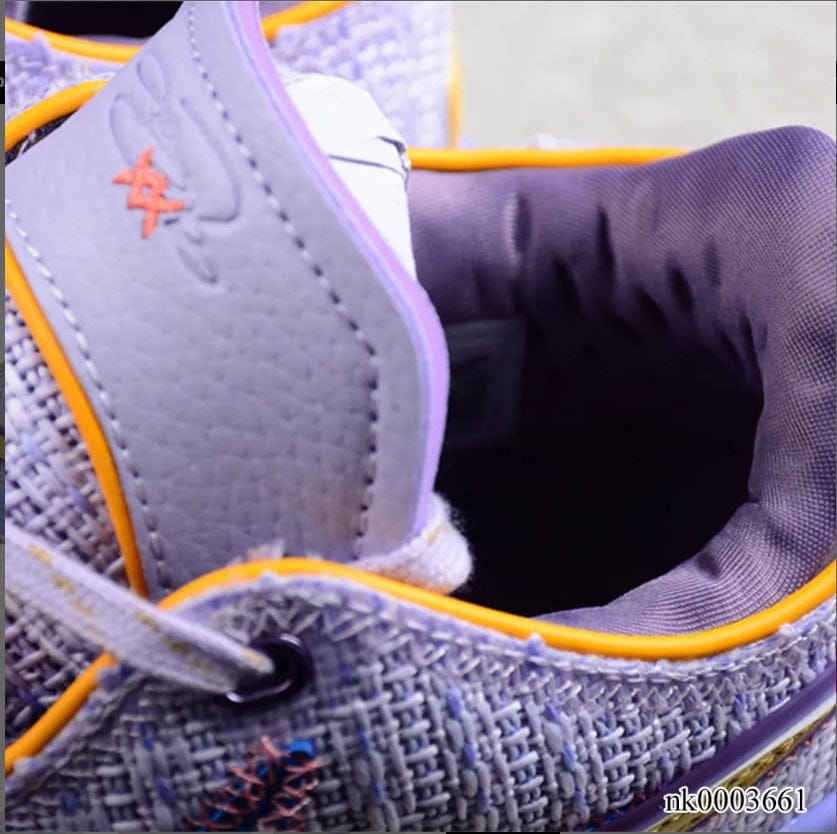LeBron 20 EP Purple And Gold Shoes Sneakers - Image 10