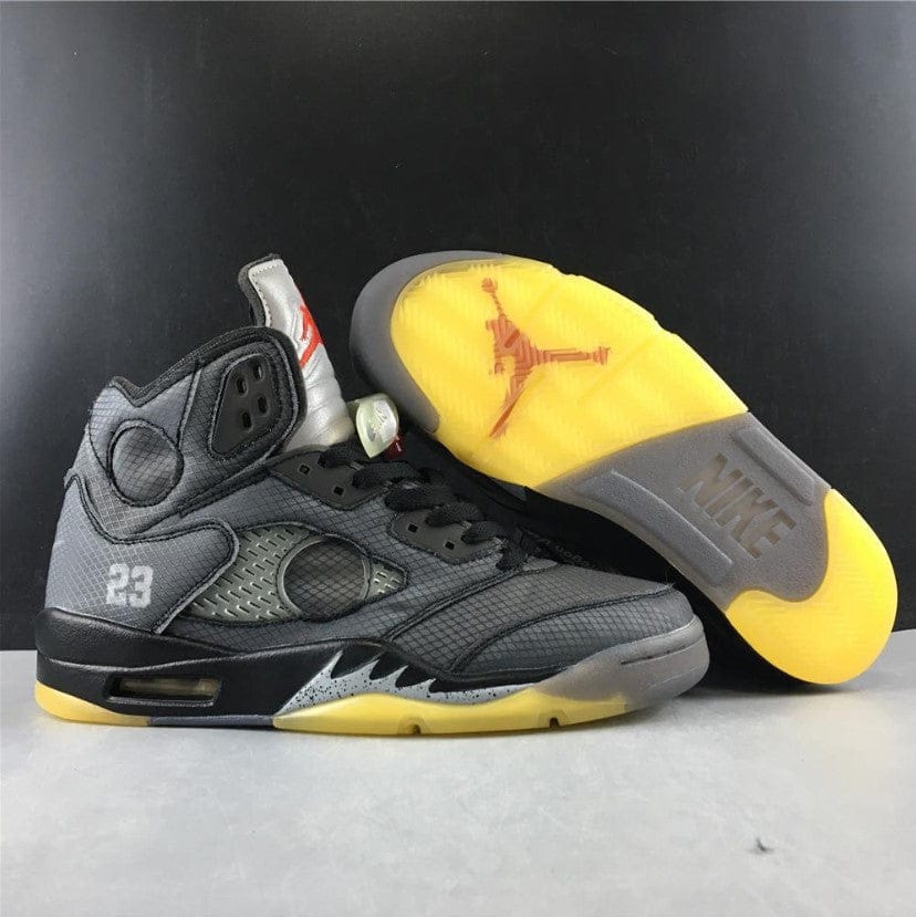 Air Jordan 5 Retro OW Black Shoes Sneakers - Image 6