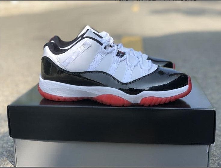 Air Jordan 11 Retro Low Concord Bred Shoes Sneakers - Image 6