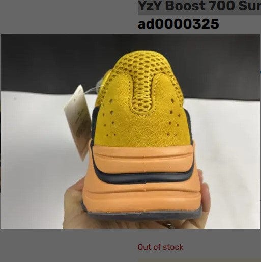 Yeezy Boost 700 Sun Yellow Shoes Sneakers - Image 5