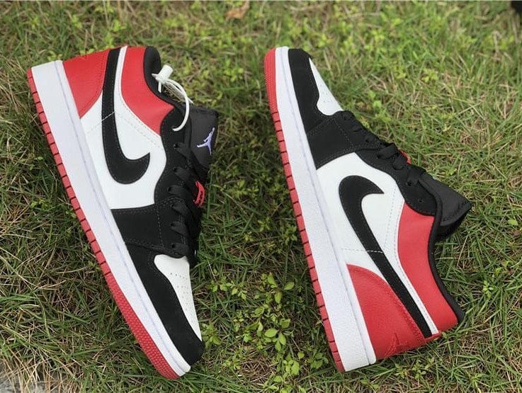 Air Jordan 1 Low Black Toe Shoes Sneakers - Image 3