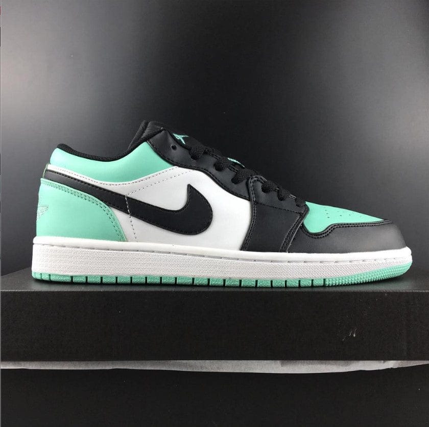 Alternative view of Air Jordan 1 Low Emerald Toe Shoes Sneakers