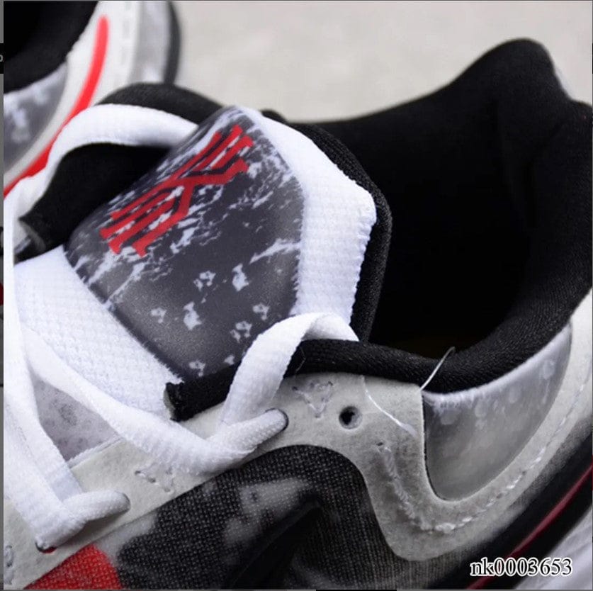 Kyrie 8 White University Red Shoes Sneakers - Image 10