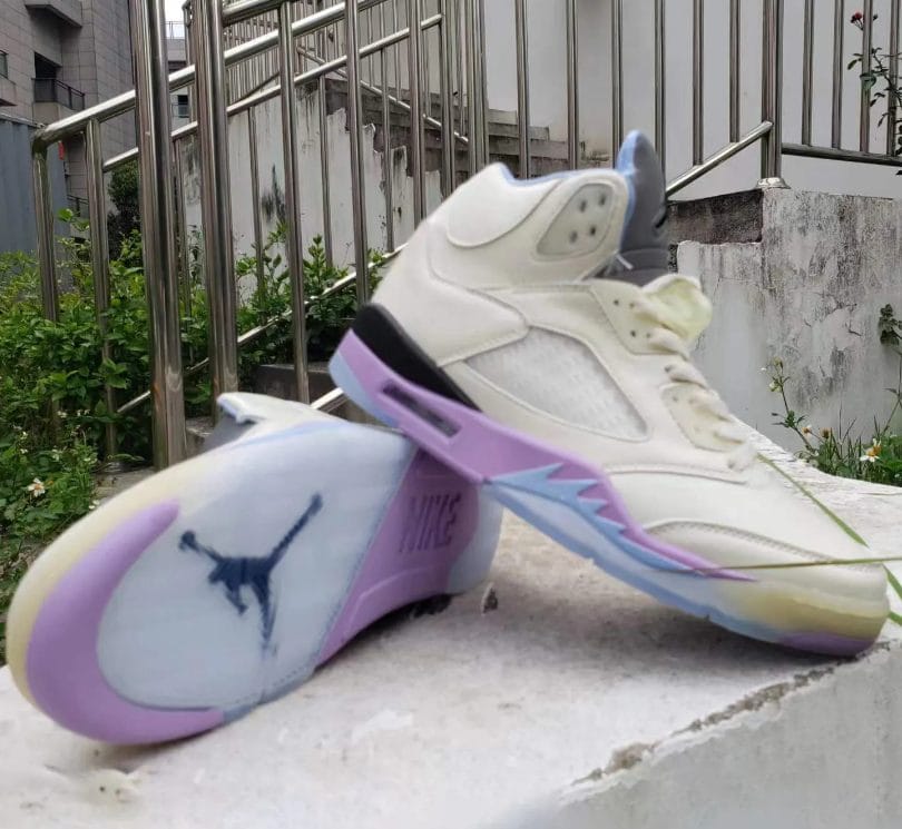 DJ Khaled x AJ 5 Sail Shoes Sneakers - Image 5