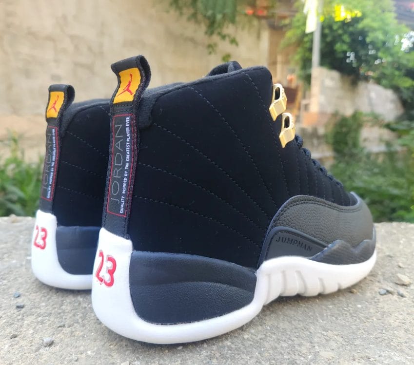 Air Jordan 12 Reverse Taxi Shoes Sneakers - Image 4
