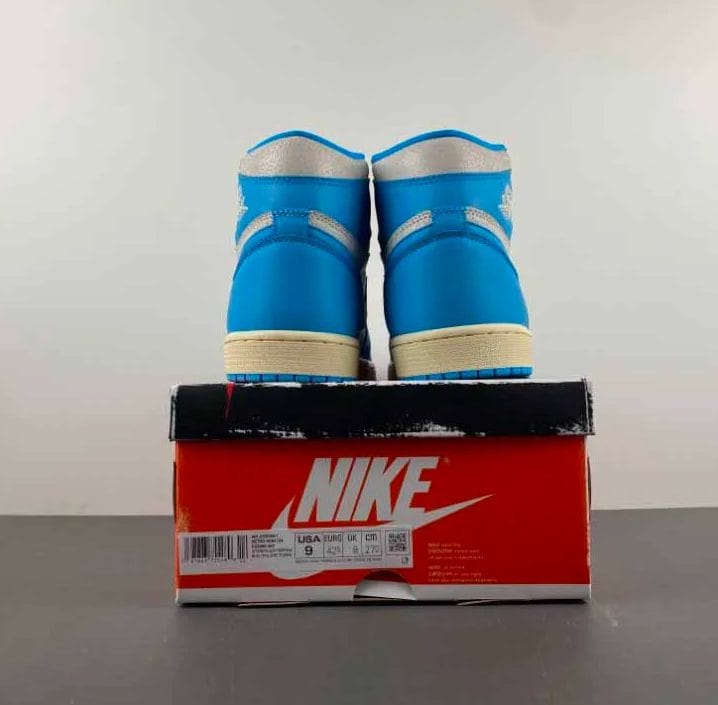 Air Jordan 1 High OG UNC Reimagined Shoes Sneakers - Image 7